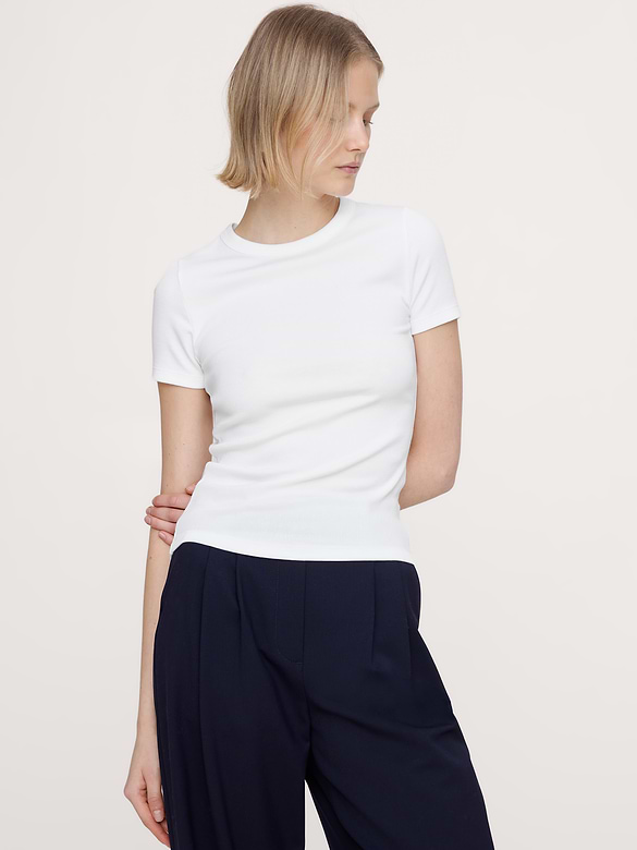 Ribbed Baby T-Shirt