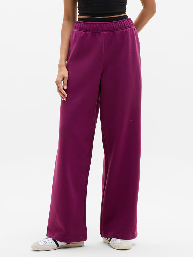 Image number 2 showing, Forever Fleece Wide Leg
