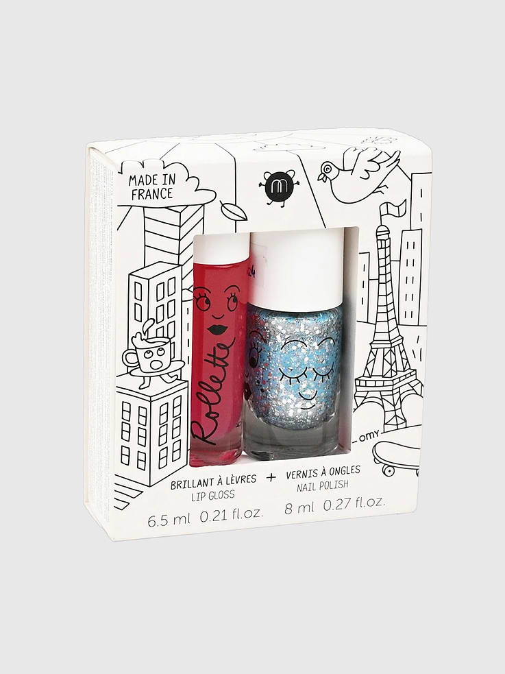 Image number 1 showing, Nailmatic Nail Polish and Lip Gloss Magique Set