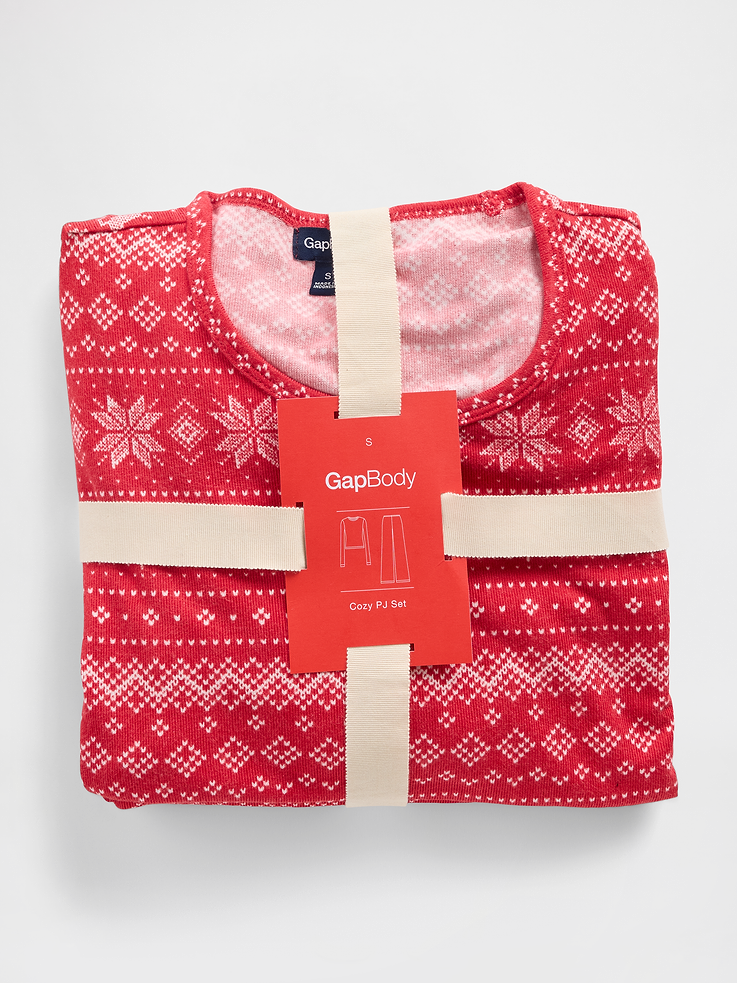 L'image numéro 5 présente Pyjama à motif jacquard