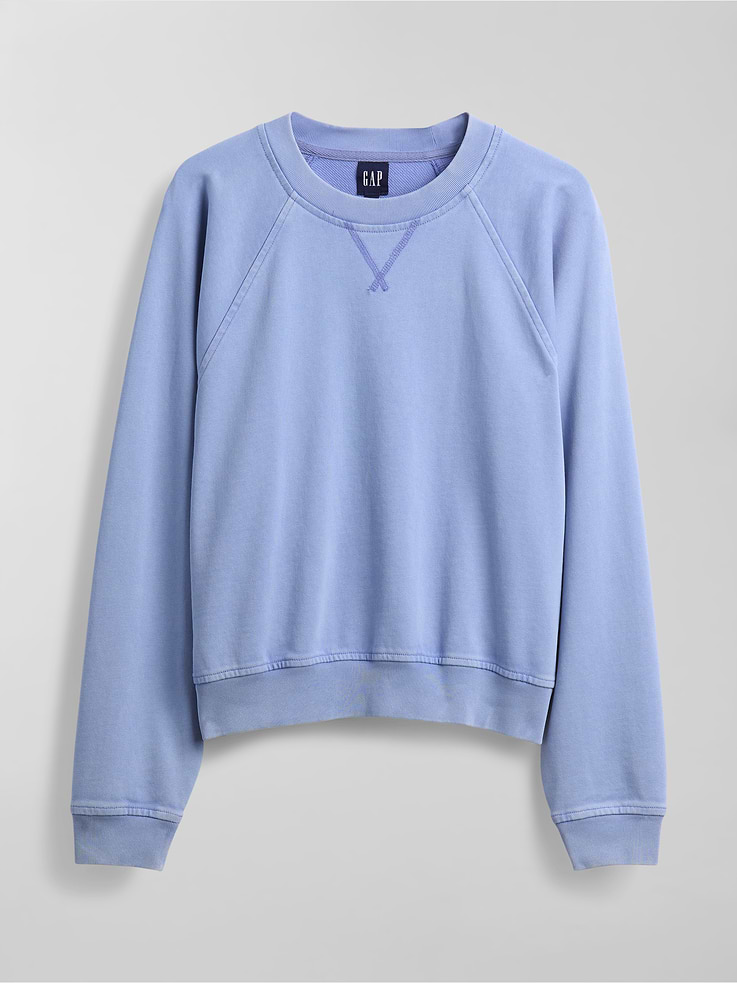 Image number 5 showing, VintageSoft Terry Raglan Sweatshirt
