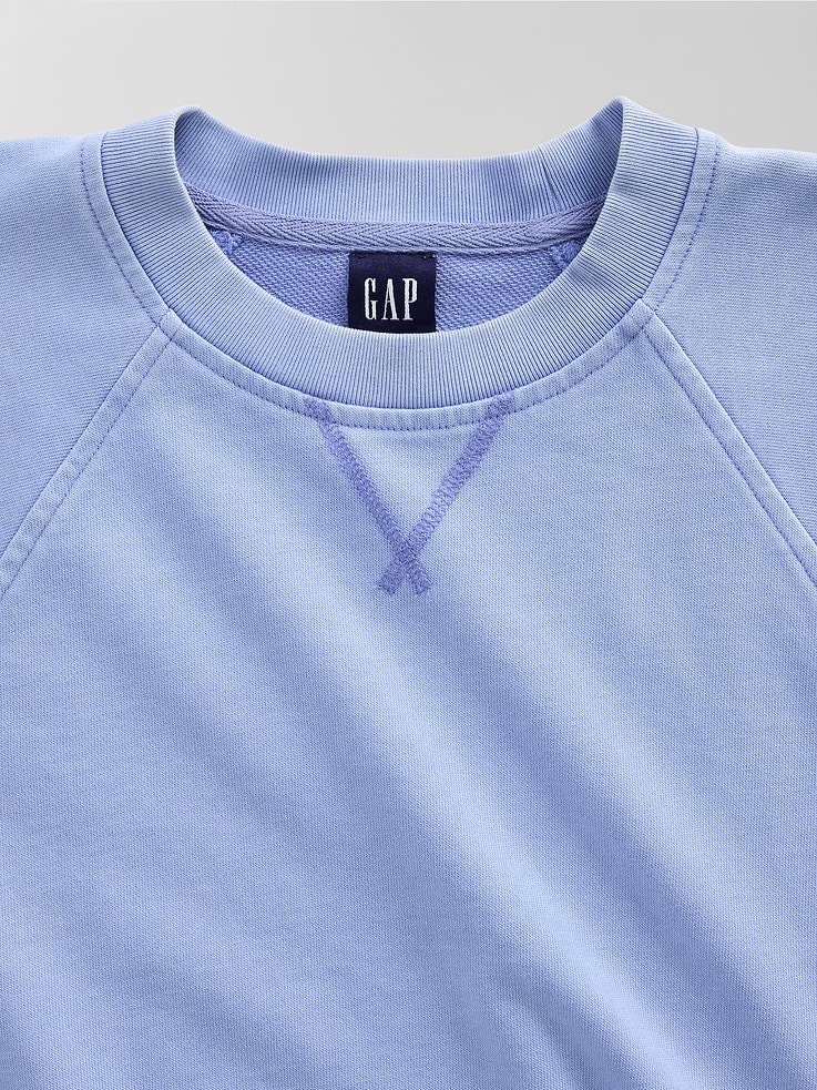 Image number 4 showing, VintageSoft Terry Raglan Sweatshirt