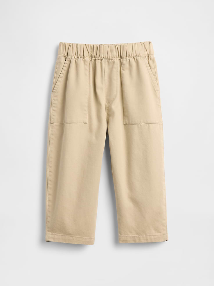 Image number 1 showing, Baby & Toddler UltraSoft Pull-On Barrel Pants