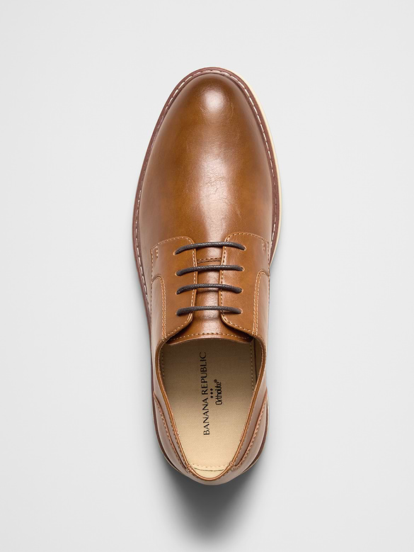 Vegan Leather Casual Oxford