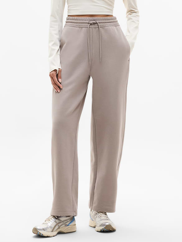 Forever Fleece Mid Rise Barrel Pant