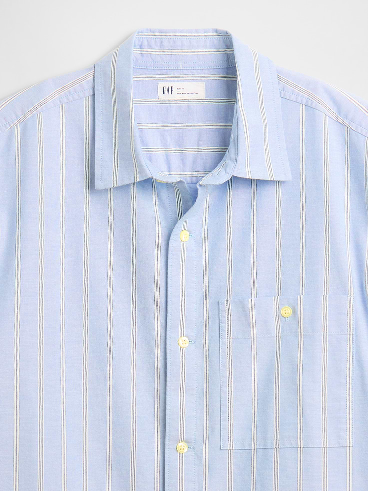 Image number 4 showing, Oxford Shirt in Boxy Fit