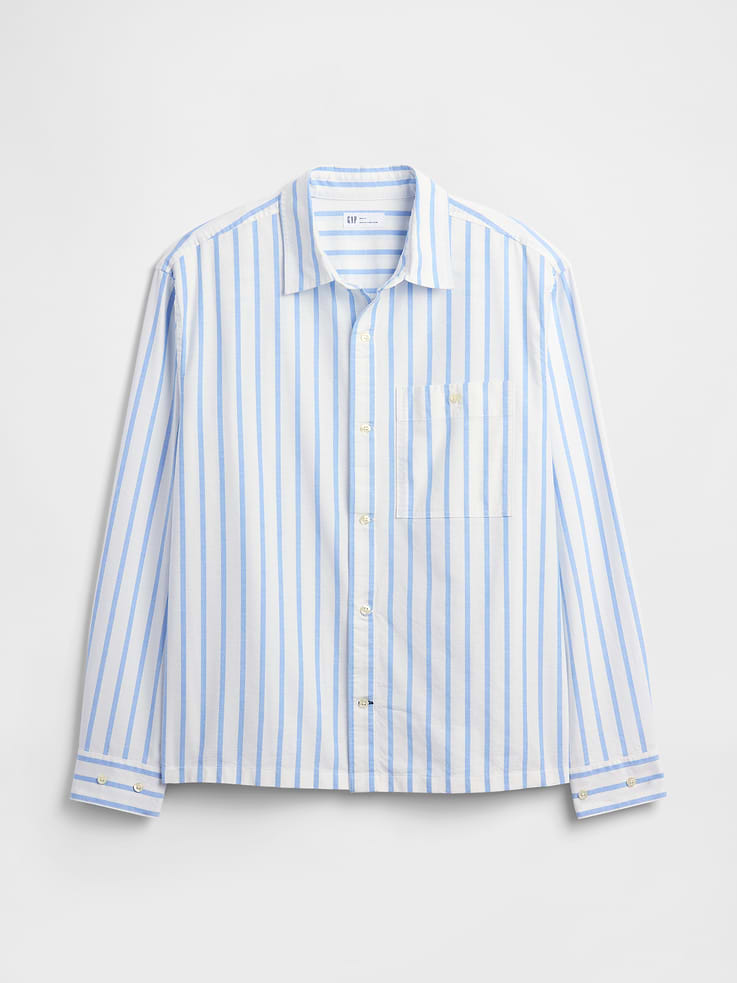 Image number 5 showing, Oxford Shirt in Boxy Fit