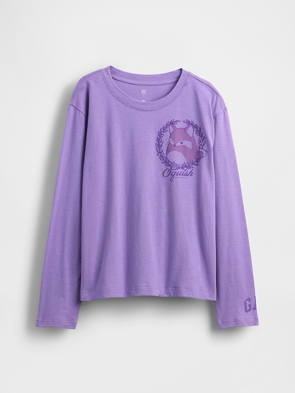 Kids Squishmallow Oversized Graphic T-Shirt