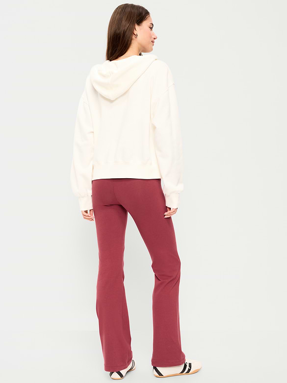 High-Waisted Fashion Flare Leggings