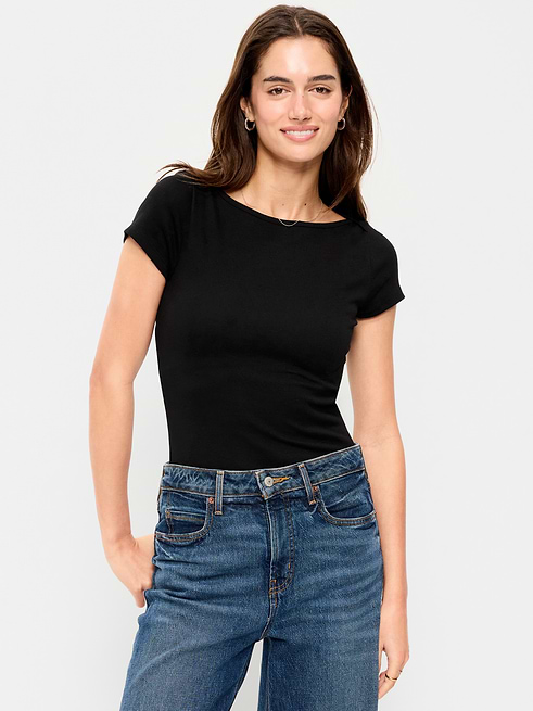 Snug Snug Boatneck T-Shirt on clearance at Old Navy — 50% off