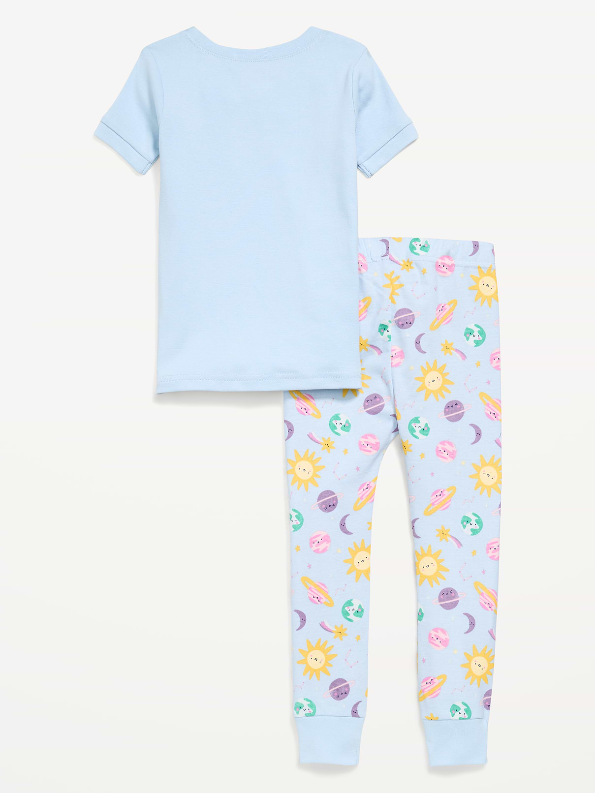 Image number 2 showing, Unisex Snug-Fit Printed Pajama Set for Toddler & Baby