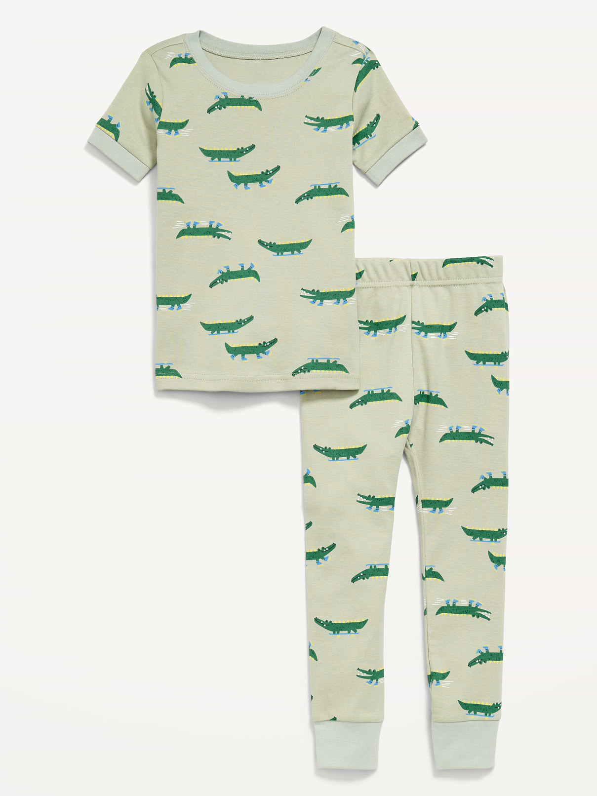 Image number 1 showing, Snug-Fit Graphic Pajama Set for Toddler & Baby