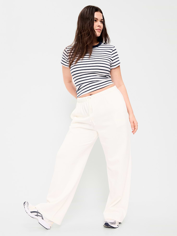 Image number 3 showing, Snug Crew-Neck Ribbed T-Shirt