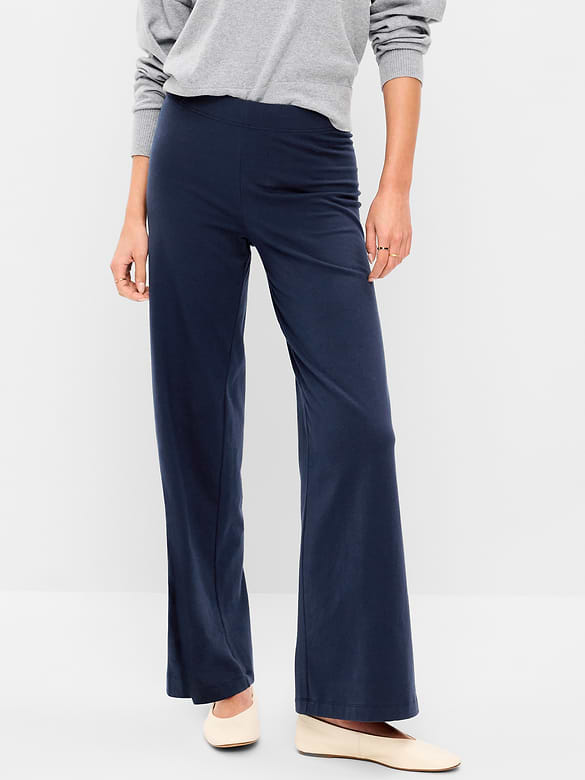 High-Waisted Fashion Wide-Leg Leggings