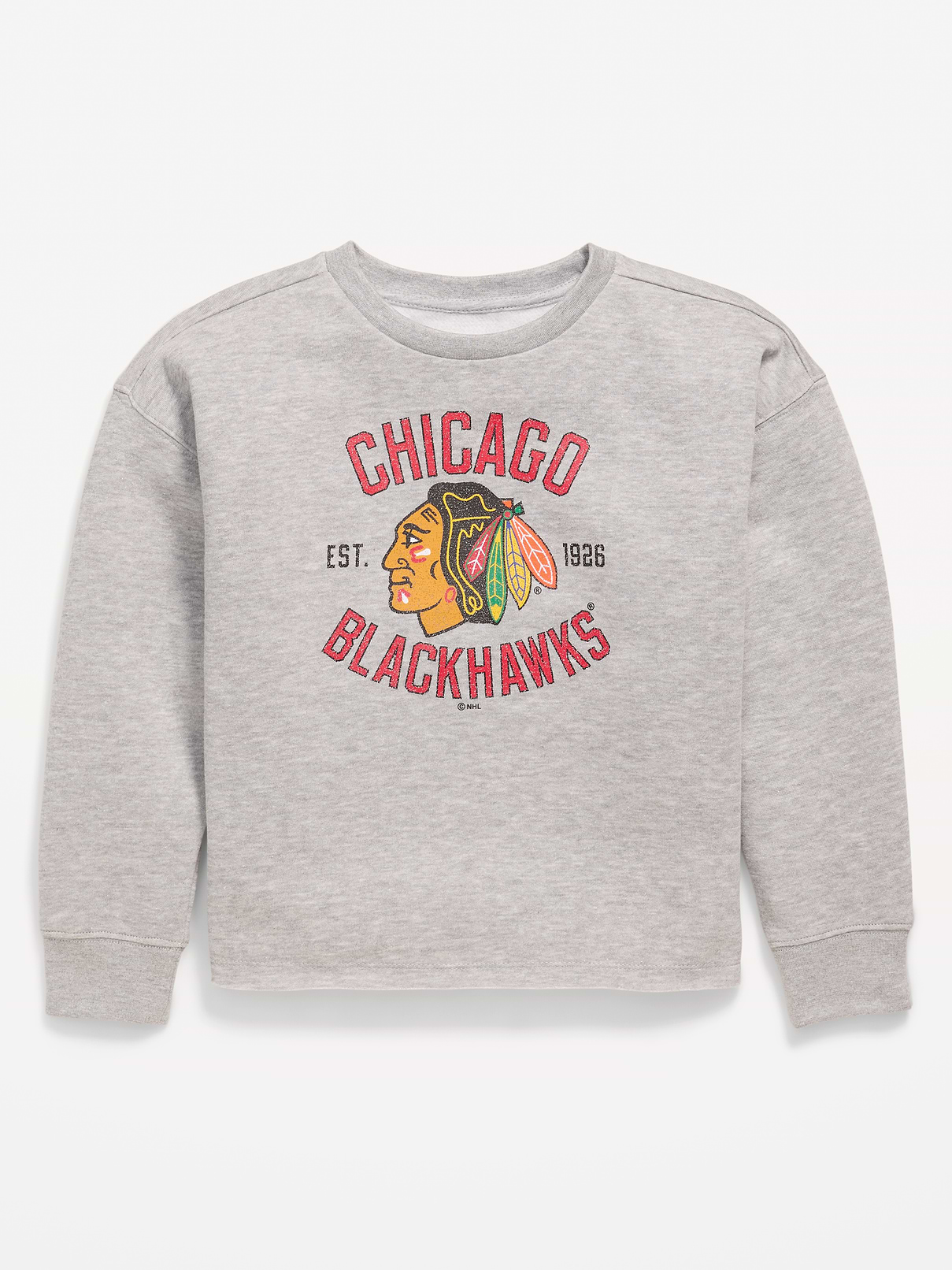 Image number 1 showing, NHL Graphic Sweatshirt for Girls