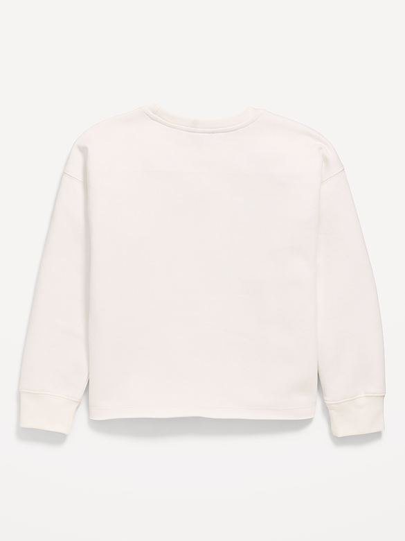 Chandail en coton ouaté à imprimé de la LNH pour fille