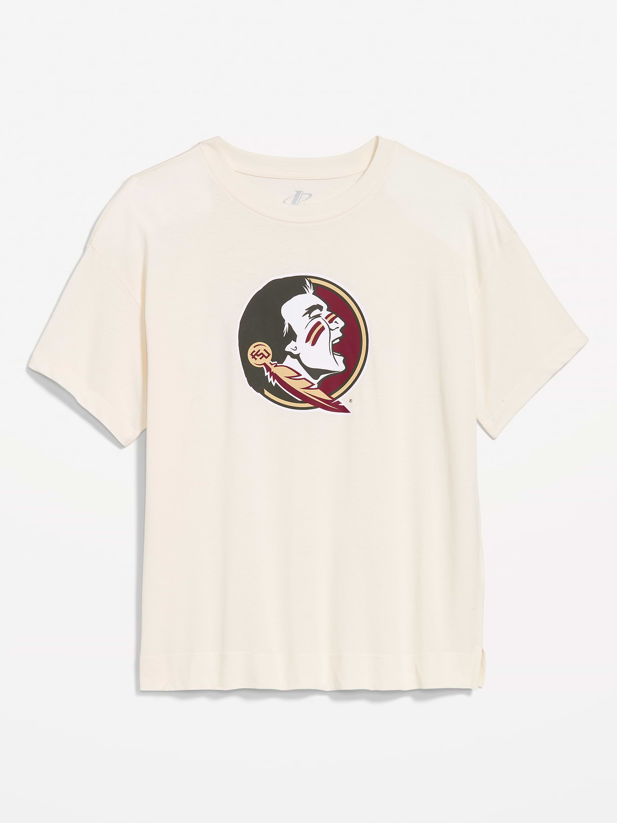 Image number 1 showing, College Crew-Neck T-Shirt for Women