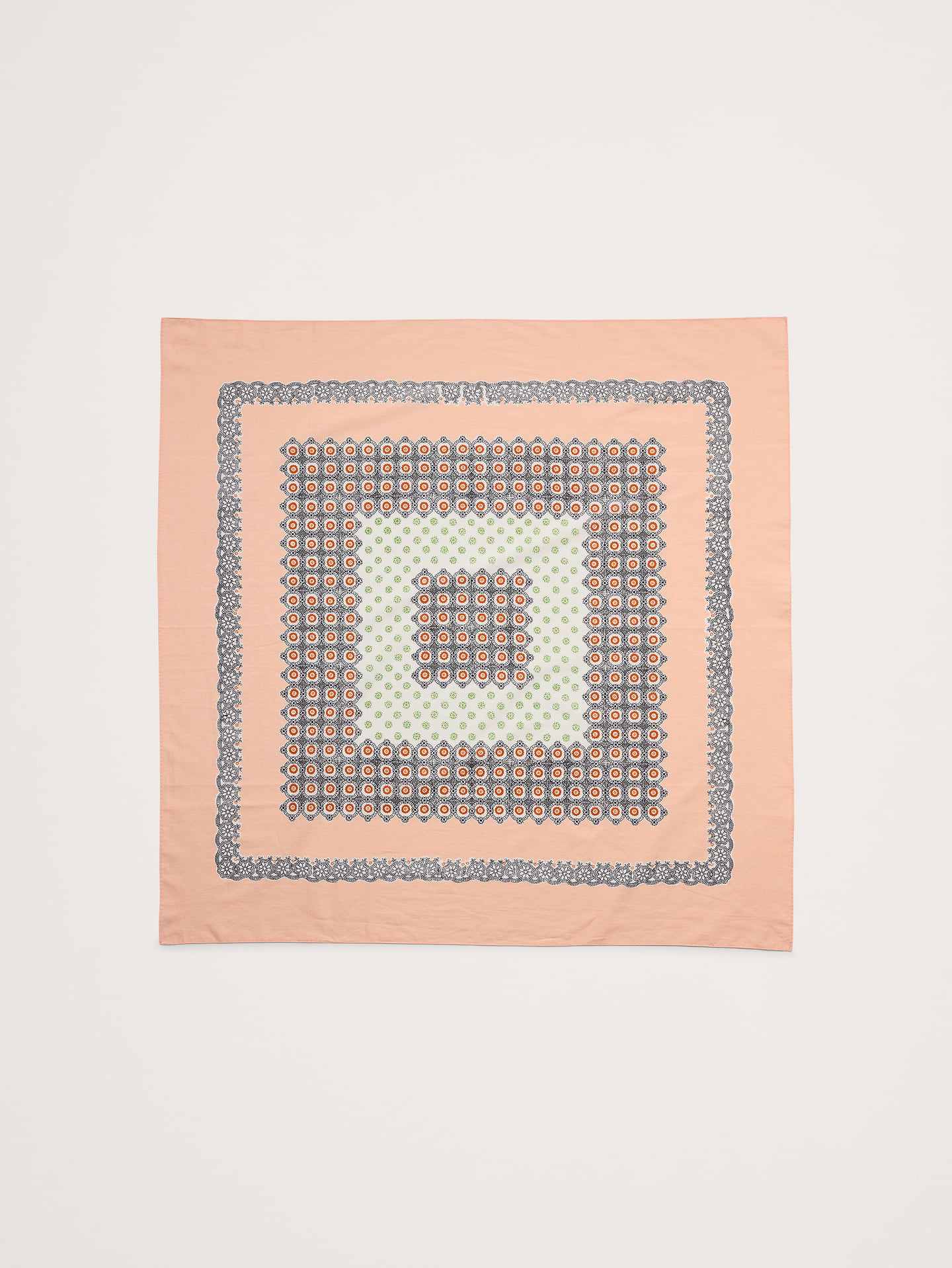 Image number 1 showing, Large Cotton Square Scarf