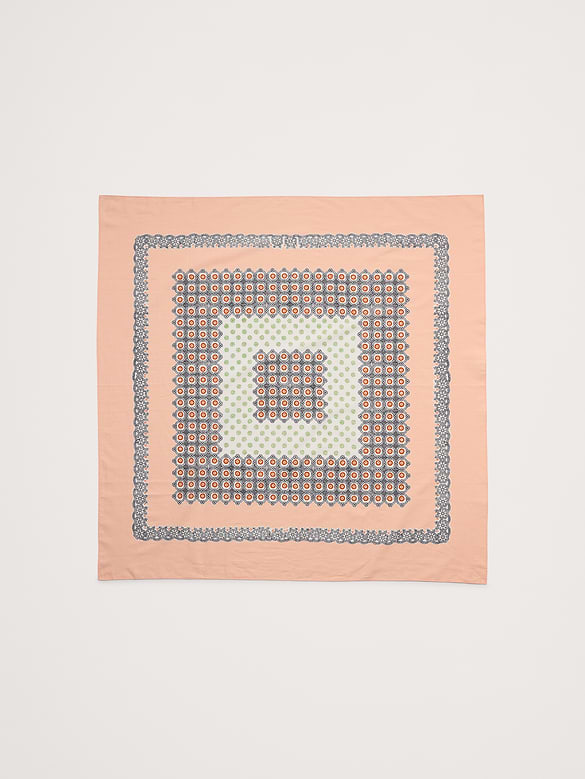 Large Cotton Square Scarf
