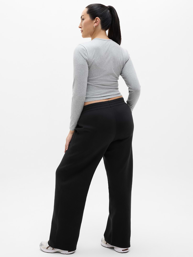 Image number 6 showing, Form Knit Mid Rise Straight Pant