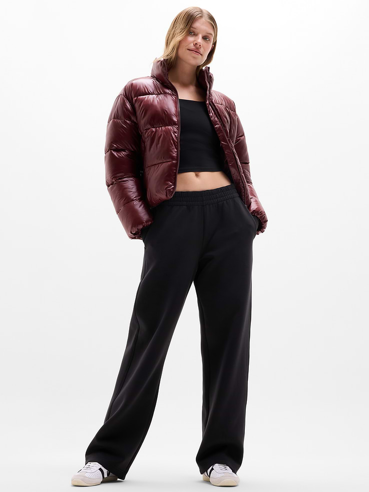 Image number 2 showing, Form Knit Mid Rise Straight Pant