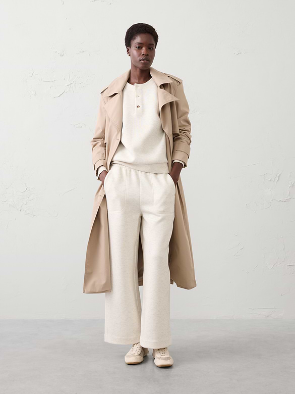 Weekender Wide-Leg High-Rise Ankle Pant