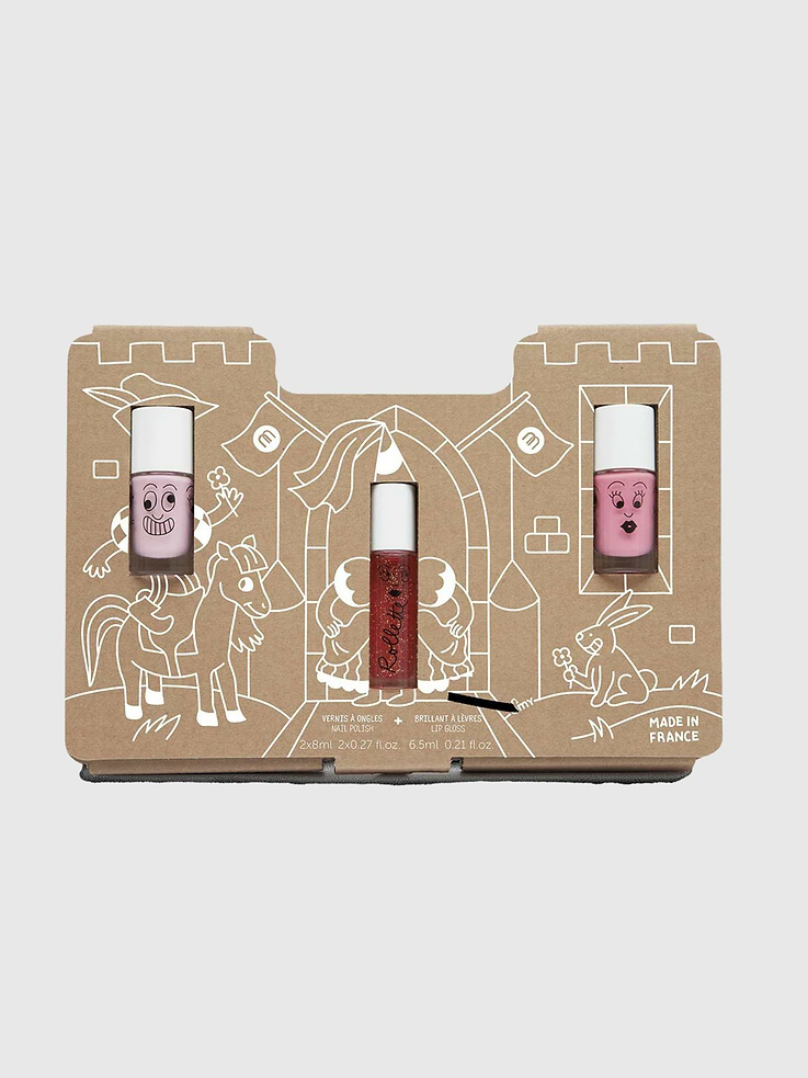 Image number 1 showing, Nailmatic Princess Story Nail Polish and Lip Gloss Set