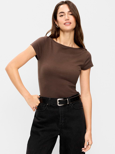Snug Snug Boatneck T-Shirt on clearance at Old Navy — 40% off