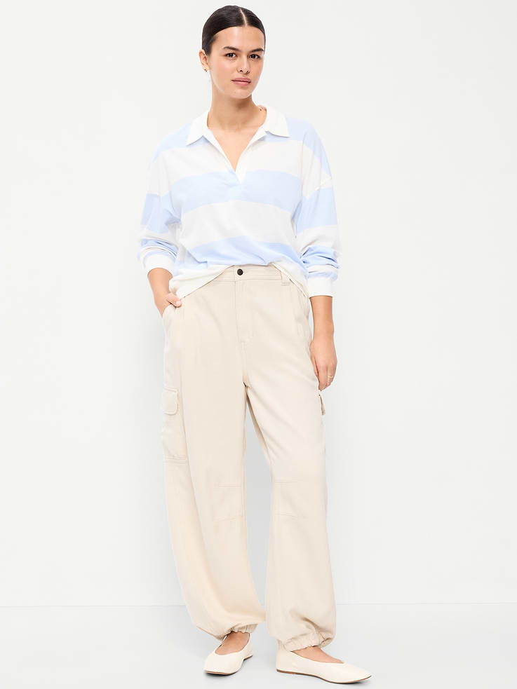 Image number 5 showing, Twill Barrel Cargo Pants