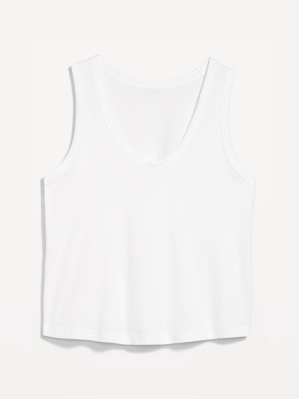 Camisole décontractée à encolure dégagée