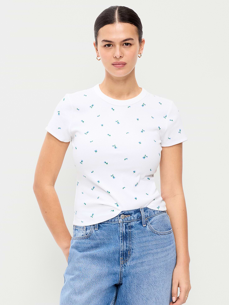 Image number 6 showing, Snug Crop T-Shirt