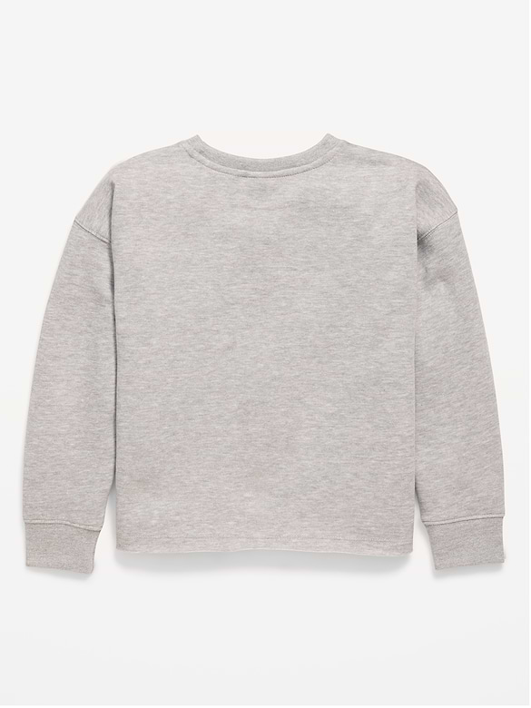 Chandail en coton ouaté à imprimé de la LNH pour fille