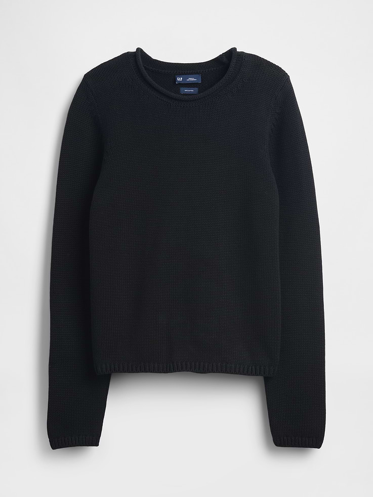 Image number 5 showing, 100% Cotton Rollneck Sweater