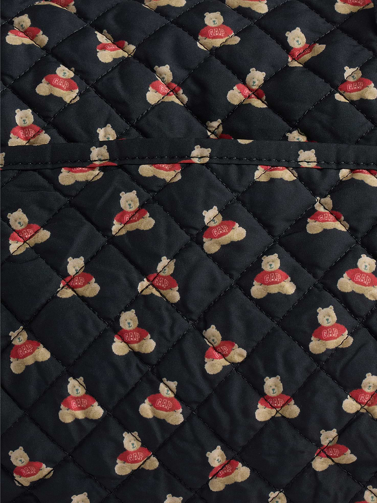 Image number 2 showing, Kids Quilted Brannan Bear Weekender Bag