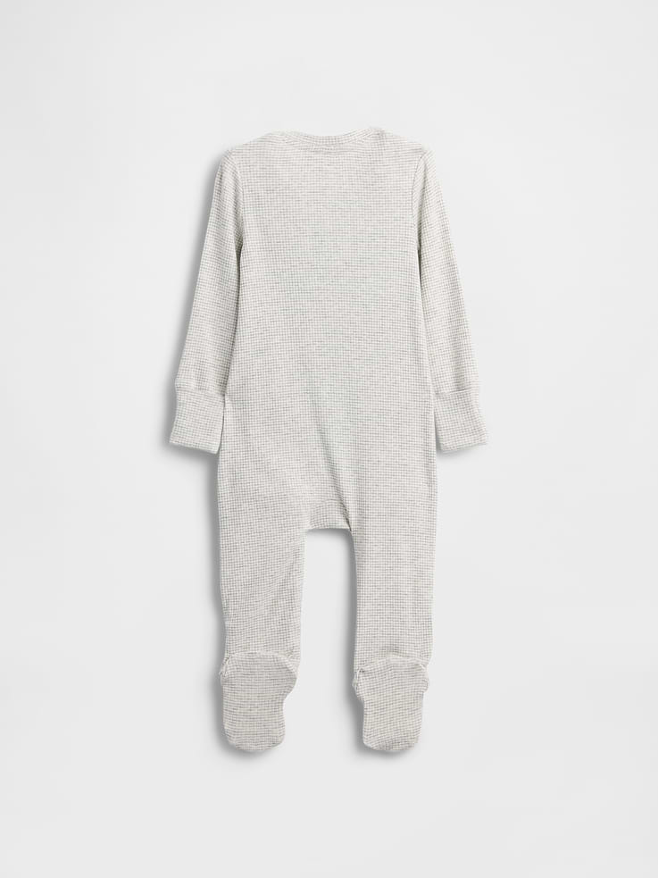 Image number 2 showing, Baby First Favorites TinyRib Footed One-Piece