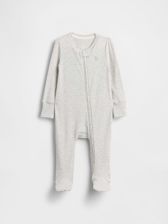 Baby First Favorites TinyRib Footed One-Piece