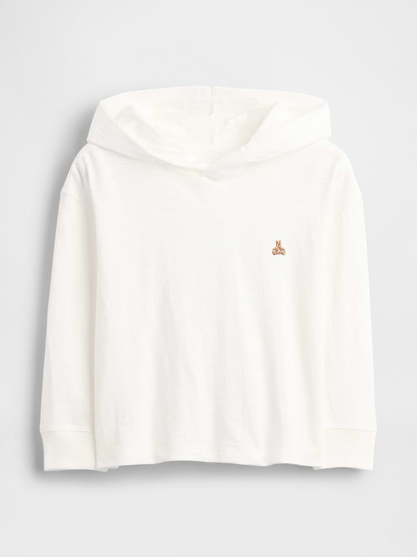 Baby & Toddler Organic Cotton Hooded T-Shirt