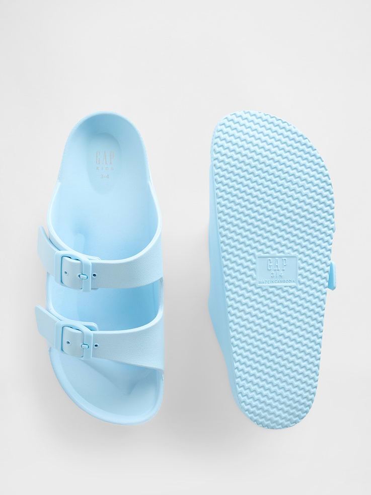 Image number 3 showing, Kids EVA Buckle Sandals