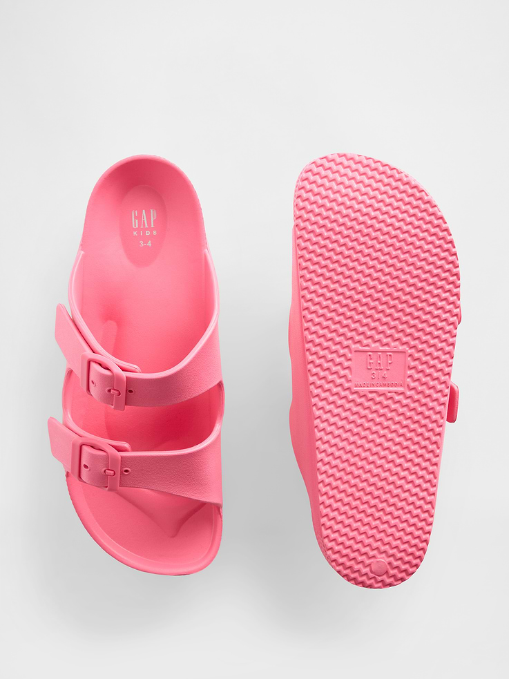 Image number 3 showing, Kids EVA Buckle Sandals