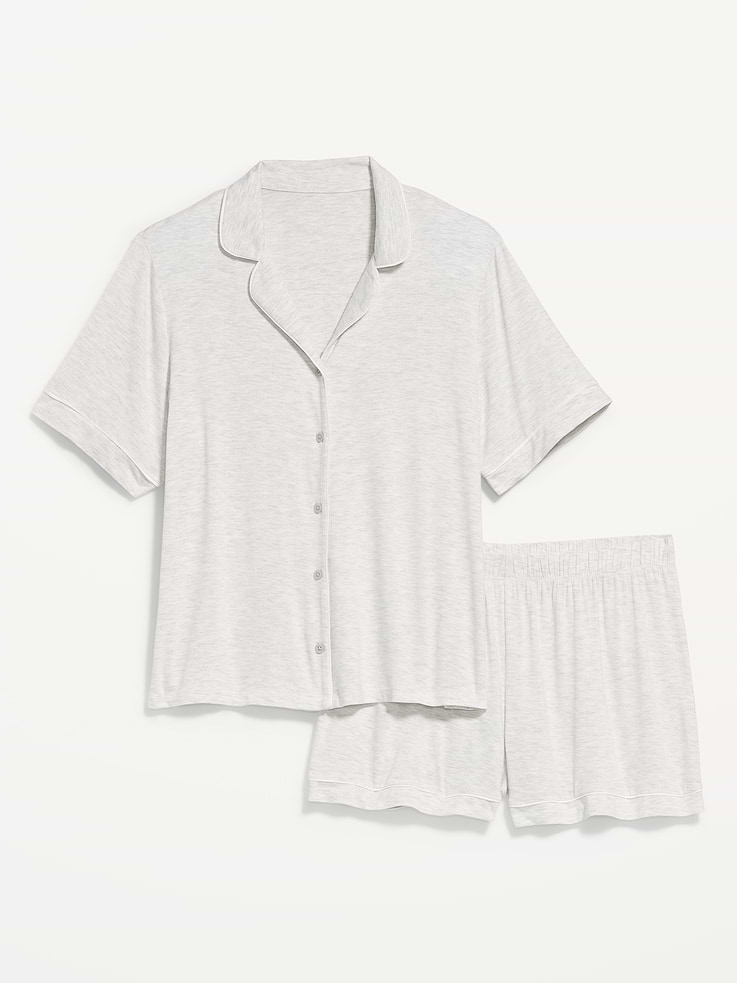Image number 4 showing, Sunday Sleep Knit Jersey Short Set