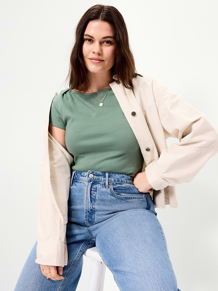 Image number 3 showing, Snug Boatneck T-Shirt