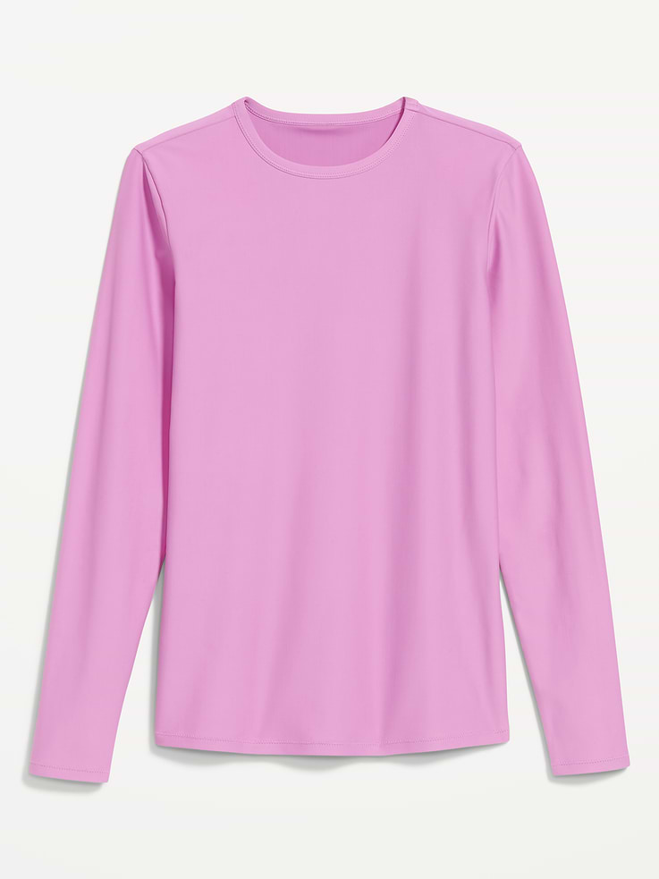 Image number 4 showing, Long-Sleeve Matte Rashguard Swim Top