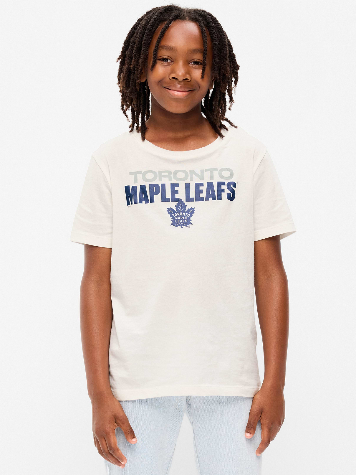 Image number 1 showing, NHL Gender-Neutral Graphic T-Shirt for Kids