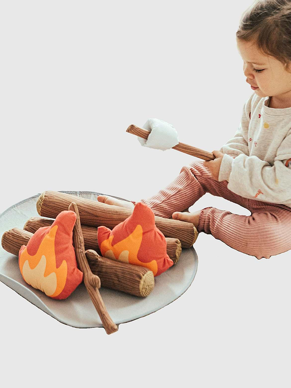 Campout Campfire and Smores Toddler Toy
