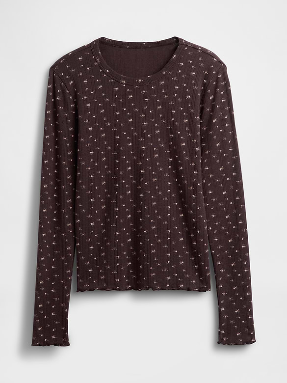 Pointelle PJ Top