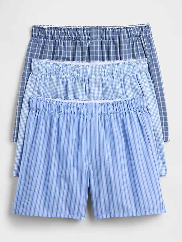 4" Relaxed Boxers (3-Pack)