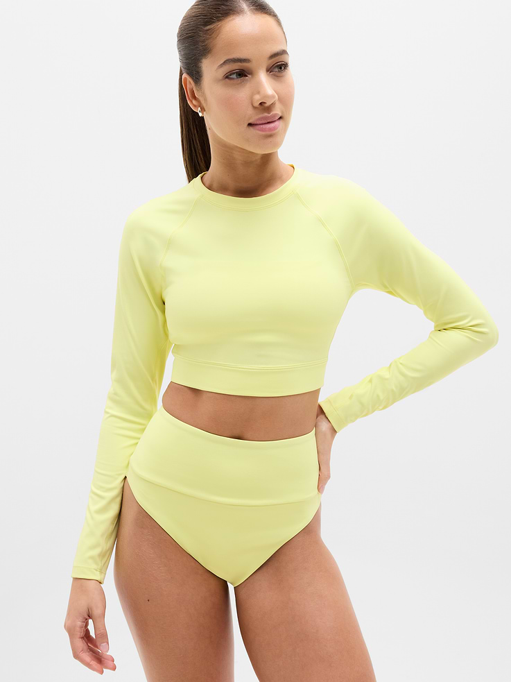 Image number 1 showing, Crop Rashguard