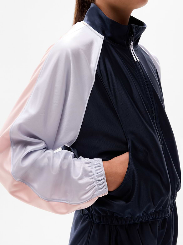 Athleta Girl Shine On Track Jacket