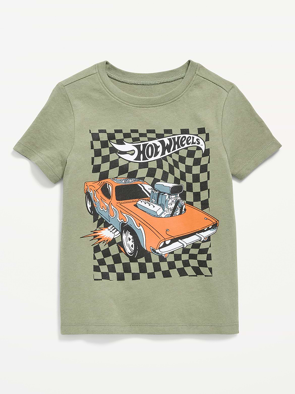 T-shirt à imprimé Hot Wheels™ unisexe pour tout-petit