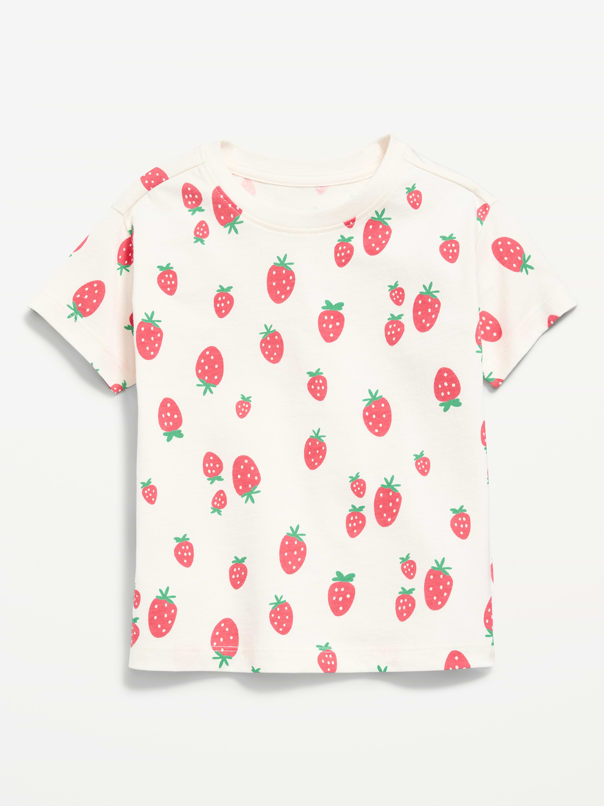 Image number 1 showing, Printed Short-Sleeve T-Shirt for Toddler Girls